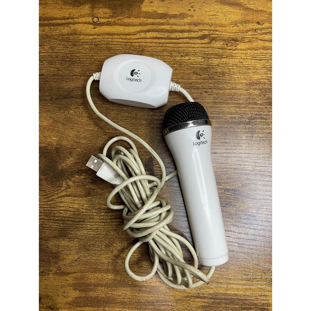 Logitech USB Microphone White (Model: ICES-003) Nintendo - Playstation - Xbox